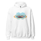 80's Revival: Modern Aesthetics. Graphic Hoodie. Turntable. P2 - Pair Of Monkeys