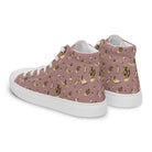 Artistic Fusion: Original patterned design. Surf Monkey. Men’s high top. - Pair Of Monkeys