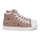 Artistic Fusion: Original patterned design. Surf Monkey. Men’s high top. - Pair Of Monkeys