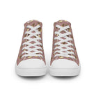 Artistic Fusion: Original patterned design. Surf Monkey. Men’s high top. - Pair Of Monkeys
