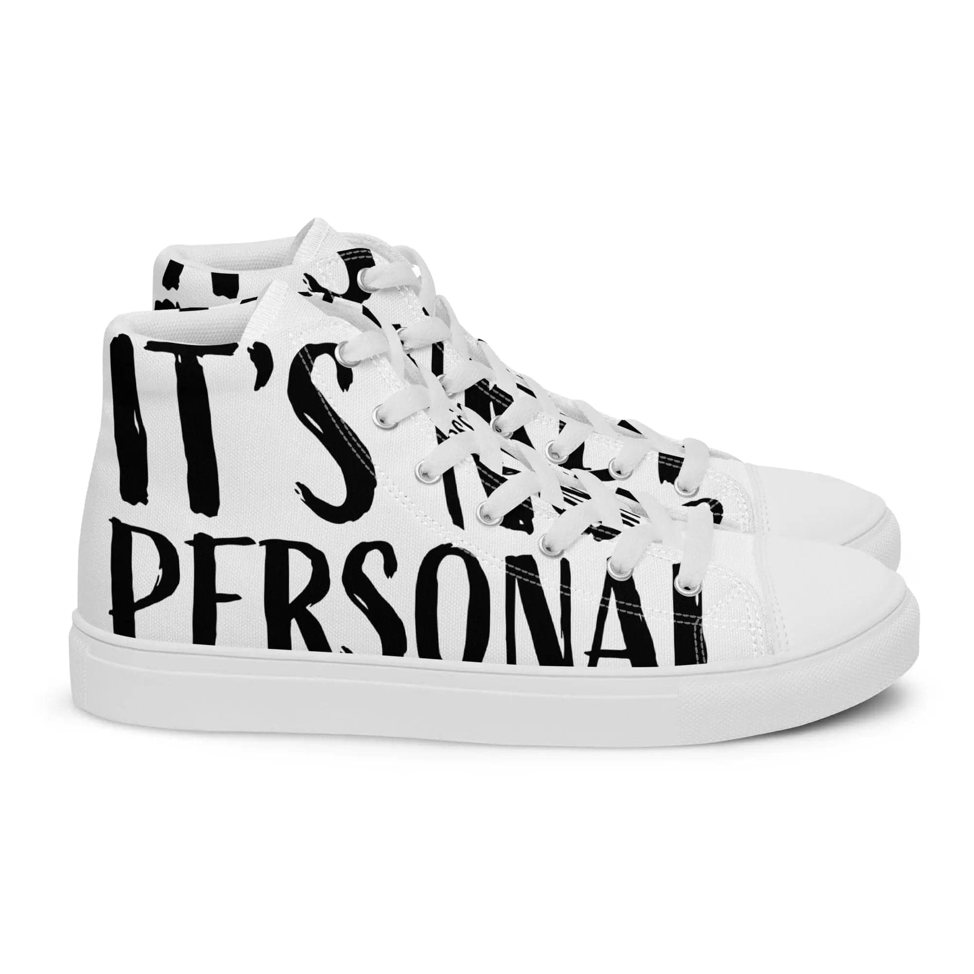 It's not personal. It's just monkey business. Men’s high top. - Pair Of Monkeys