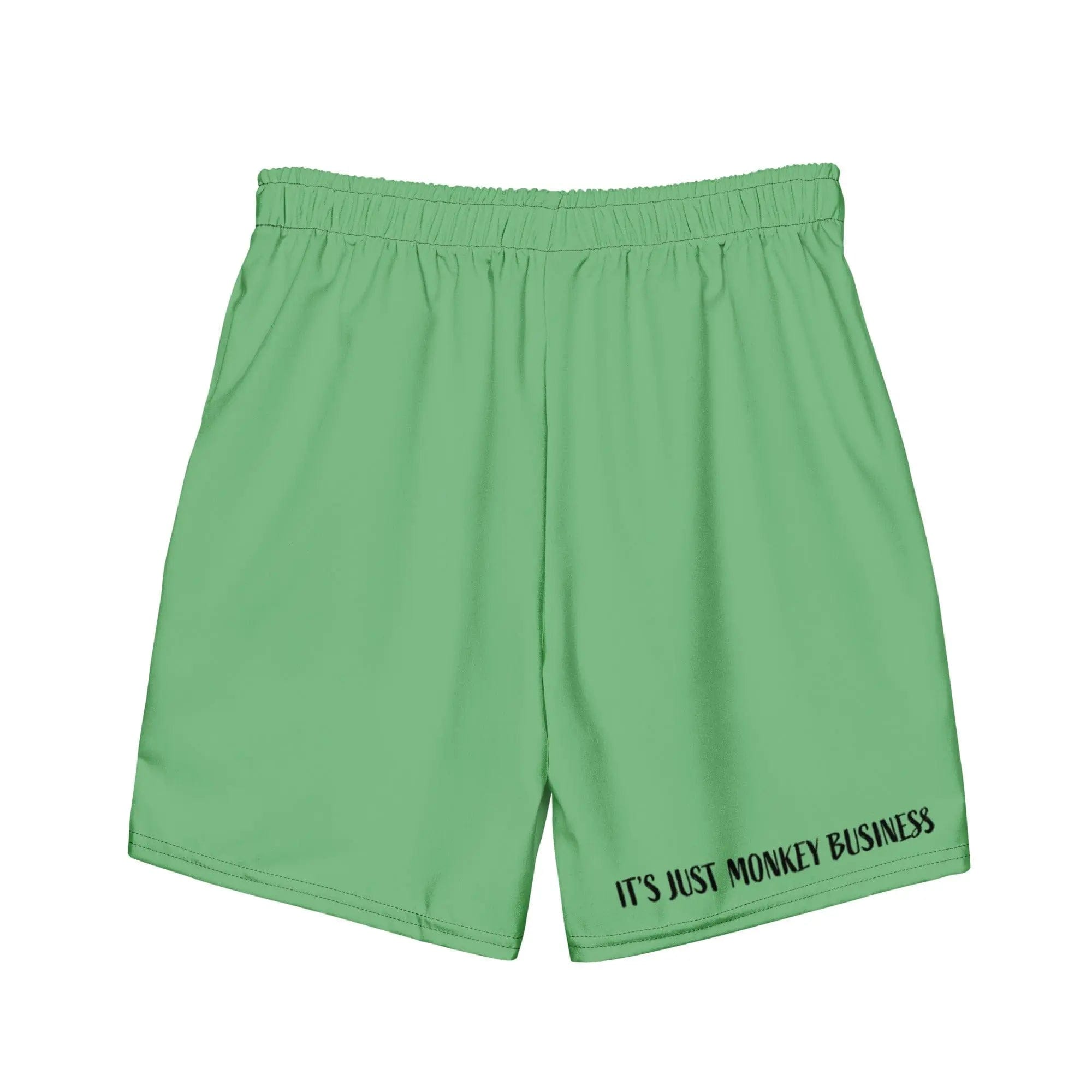 MB: Men's swim trunks - Green - Pair Of Monkeys