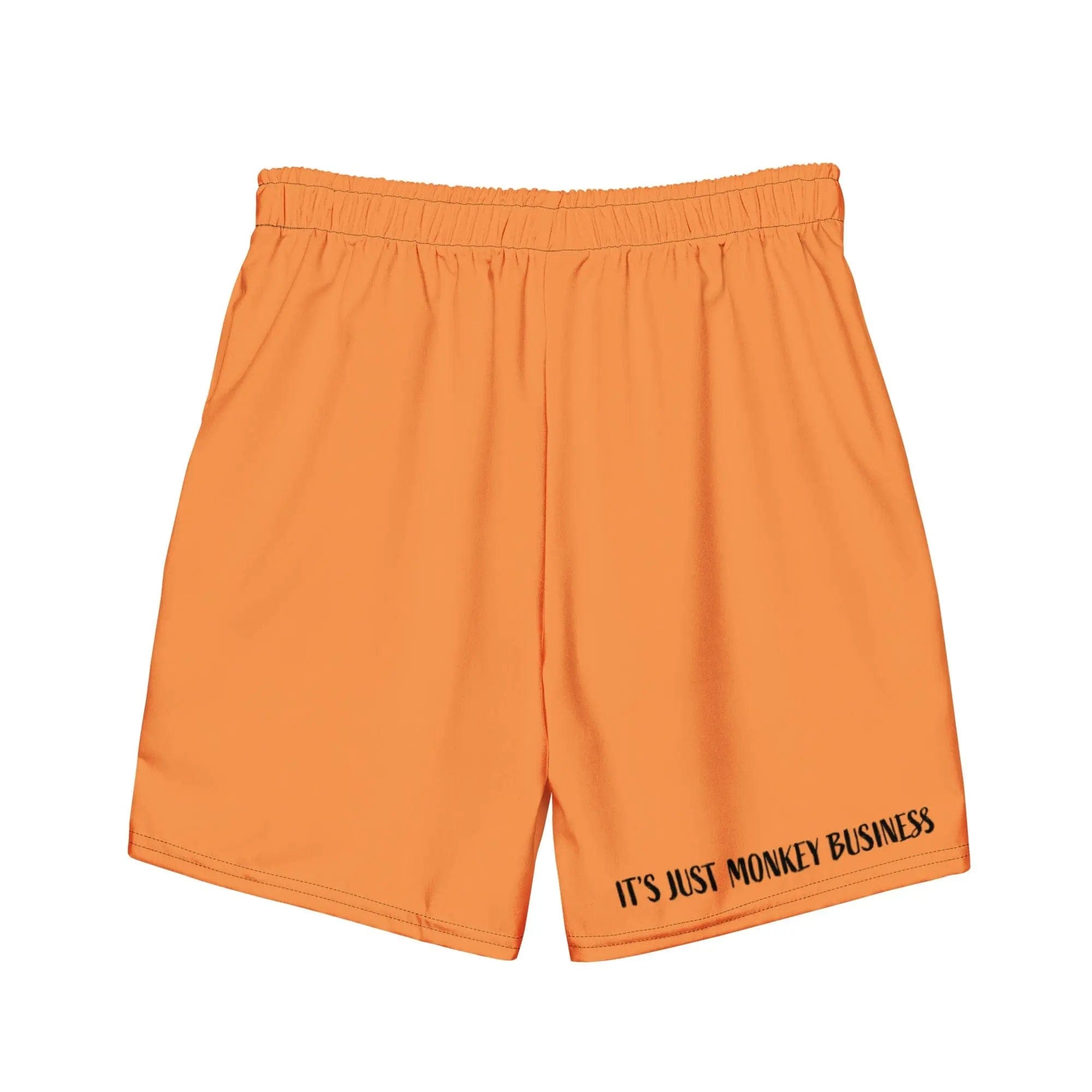 MB: Men's swim trunks - Orange - Pair Of Monkeys