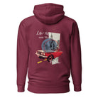 Mixed Up: Front and Back Design, original Monkey Freedom collage Hoodie. P2 - Pair Of Monkeys