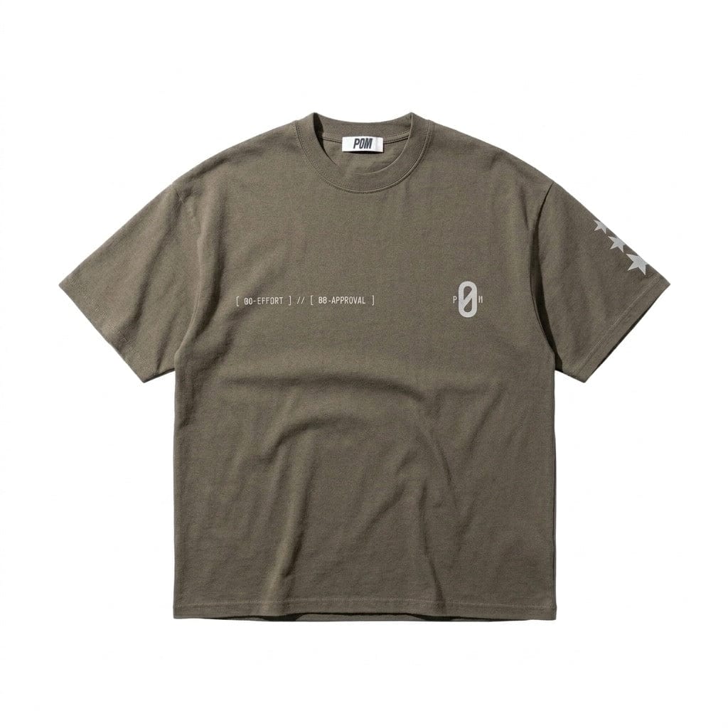 PØM ORIGINS — Boxy Oversized T-Shirt | 330gsm Cotton Pair Of Monkeys