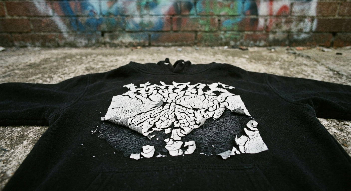 Why Graffiti Murals Last Decades But Your Graphic Hoodie Cracks After Three Washes
