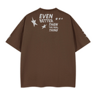 Unisex Boxy T-shirt(280GSM) Pair Of Monkeys