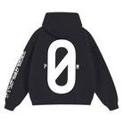 Unisex Cropped Drop Shoulder Heavyweight Oversized Hoodie(460GSM) Pair Of Monkeys