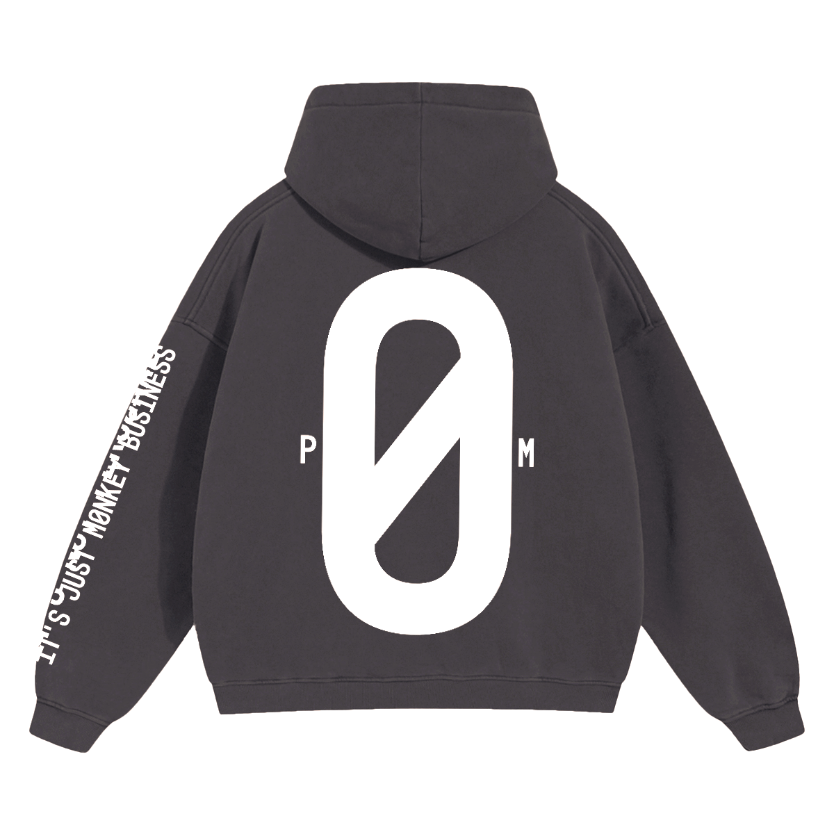 POM ESSENTIALS - Heavyweight Oversized Hoodie – Unisex Streetwear Pair Of Monkeys