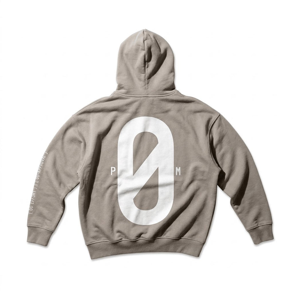 PØM ESSENTIALS — Boxy Oversized Hoodie [010] | 430gsm Heavyweight Pair Of Monkeys