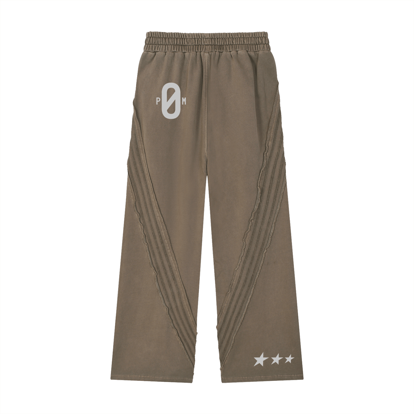 Snow Washed Tape Raw Edge Sweatpants ODMPOD