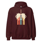 80's Revival: Modern Aesthetics. Graphic Hoodie. Arcade. P2 - Pair Of Monkeys