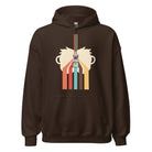 80's Revival: Modern Aesthetics. Graphic Hoodie. Arcade. P2 - Pair Of Monkeys