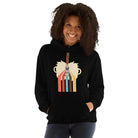 80's Revival: Modern Aesthetics. Graphic Hoodie. Arcade. P2 - Pair Of Monkeys