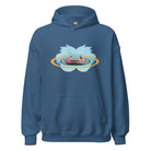 80's Revival: Modern Aesthetics. Graphic Hoodie. Turntable. P2 - Pair Of Monkeys