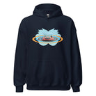 80's Revival: Modern Aesthetics. Graphic Hoodie. Turntable. P2 - Pair Of Monkeys