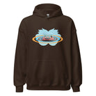 80's Revival: Modern Aesthetics. Graphic Hoodie. Turntable. P2 - Pair Of Monkeys