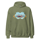 80's Revival: Modern Aesthetics. Graphic Hoodie. Turntable. P2 - Pair Of Monkeys