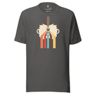 80's Revival: Modern Aesthetics. Graphic T-shirt. Arcade. Front Design. P2 - Pair Of Monkeys