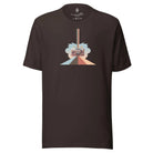 80's Revival: Modern Aesthetics. Graphic T-shirt. Boombox. Front Design. P2 - Pair Of Monkeys