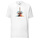 80's Revival: Modern Aesthetics. Graphic T-shirt. Boombox. Front Design. P2 - Pair Of Monkeys