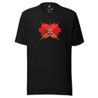 80's Revival: Modern Aesthetics. Graphic T-shirt. Flying V, Percy Style. Front Design. P2 - Pair Of Monkeys