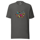Artistic Fusion: Original Patterned  Designs. T-shirt. Graffiti - Pair Of Monkeys