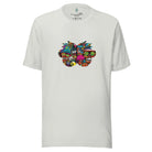 Artistic Fusion: Original Patterned  Designs. T-shirt. Graffiti - Pair Of Monkeys