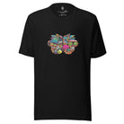 Artistic Fusion: Original Patterned  Designs. T-shirt. Graffiti - Pair Of Monkeys