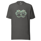 Artistic Fusion: Original Patterned  Designs. T-shirt. Skulls. P2 - Pair Of Monkeys