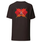 80's Revival: Modern Aesthetics. Graphic t-shirt. Flying V, Percy Style. Front / Back Design P2 - Pair Of Monkeys