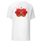 80's Revival: Modern Aesthetics. Graphic t-shirt. Flying V, Percy Style. Front / Back Design P2 - Pair Of Monkeys