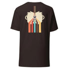 80's Revival: Modern Aesthetics. Graphic t-shirt. Arcade. Front / Back Design. P2 - Pair Of Monkeys