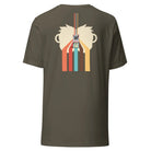 80's Revival: Modern Aesthetics. Graphic t-shirt. Arcade. Front / Back Design. P2 - Pair Of Monkeys