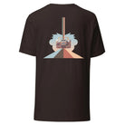 80's Revival: Modern Aesthetics. Graphic t-shirt. Boombox. Front / Back Design. P2 - Pair Of Monkeys