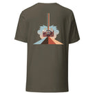 80's Revival: Modern Aesthetics. Graphic t-shirt. Boombox. Front / Back Design. P2 - Pair Of Monkeys