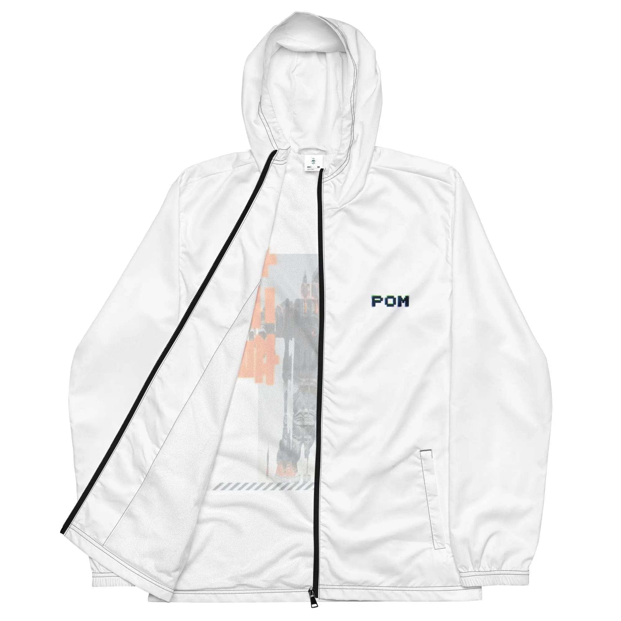 Cyberpunk: Modern Aesthetics. Front / Back Design. Windbreaker - Pair Of Monkeys