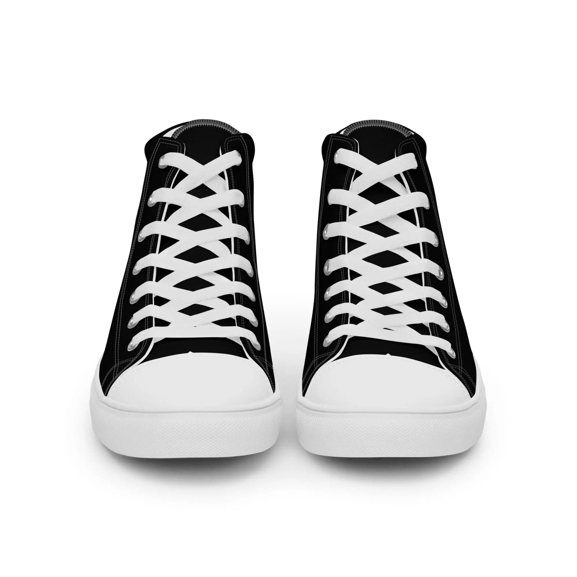 MB: Men’s high top PM logo - Black - Pair Of Monkeys