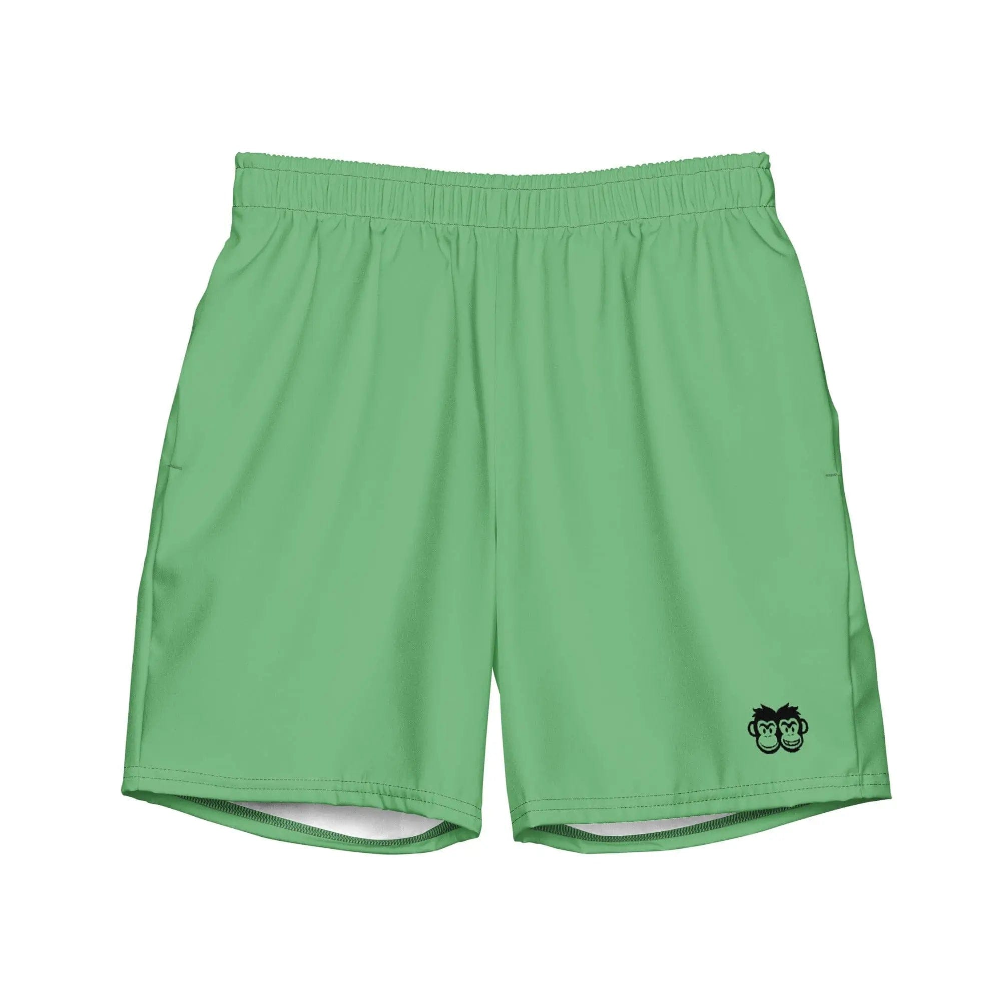 MB: Men's swim trunks - Green - Pair Of Monkeys