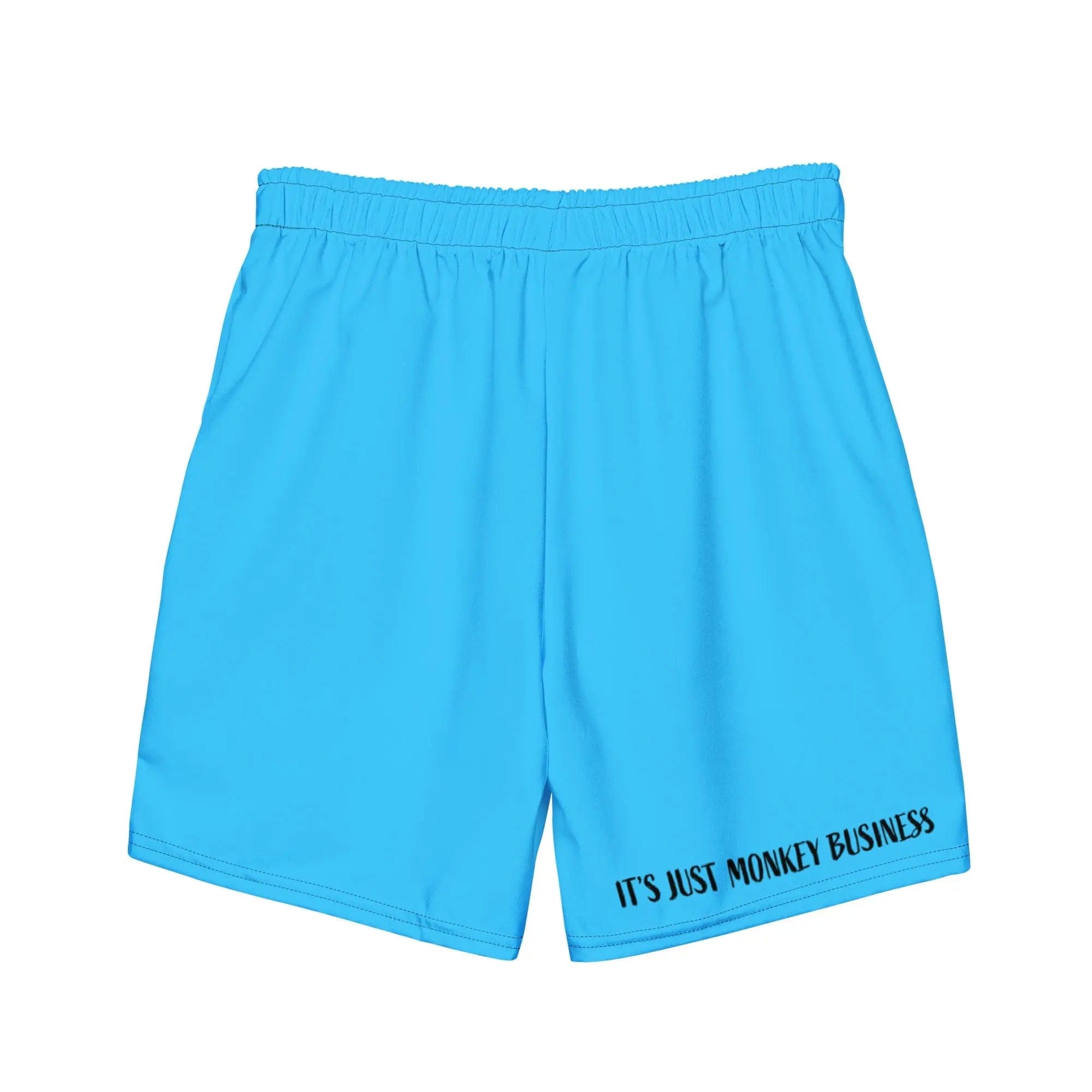 MB: Men's swim trunks - Sky Blue - Pair Of Monkeys