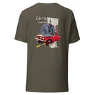 Mixed Up: Front and Back Design, original Monkey Freedom collage T-Shirt. P2 - Pair Of Monkeys