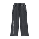 Snow Washed Tape Raw Edge Sweatpants ODMPOD