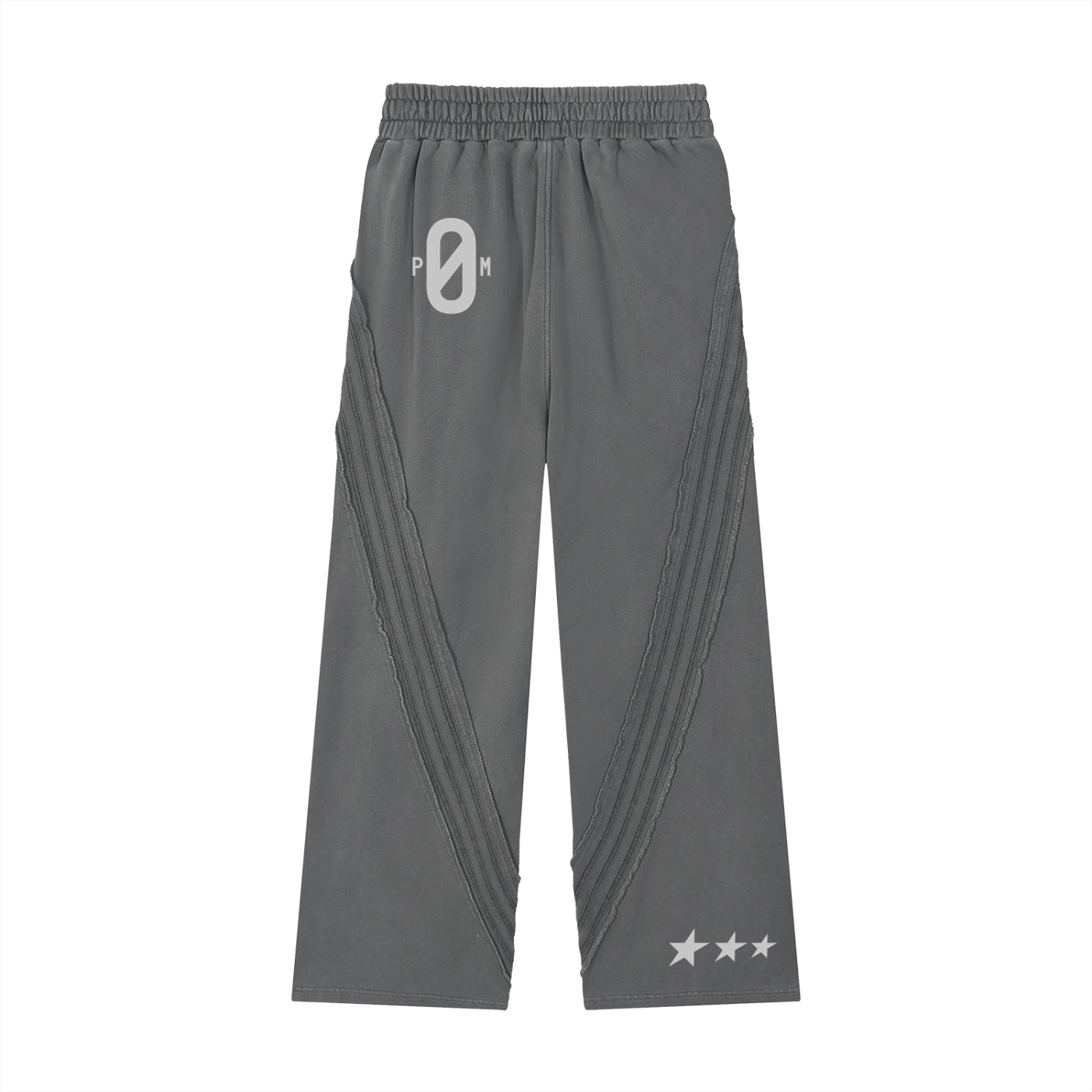 Snow Washed Tape Raw Edge Sweatpants ODMPOD