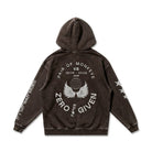 PØM ORIGINS — Snow Washed Hoodie | 420gsm Cotton Pair Of Monkeys