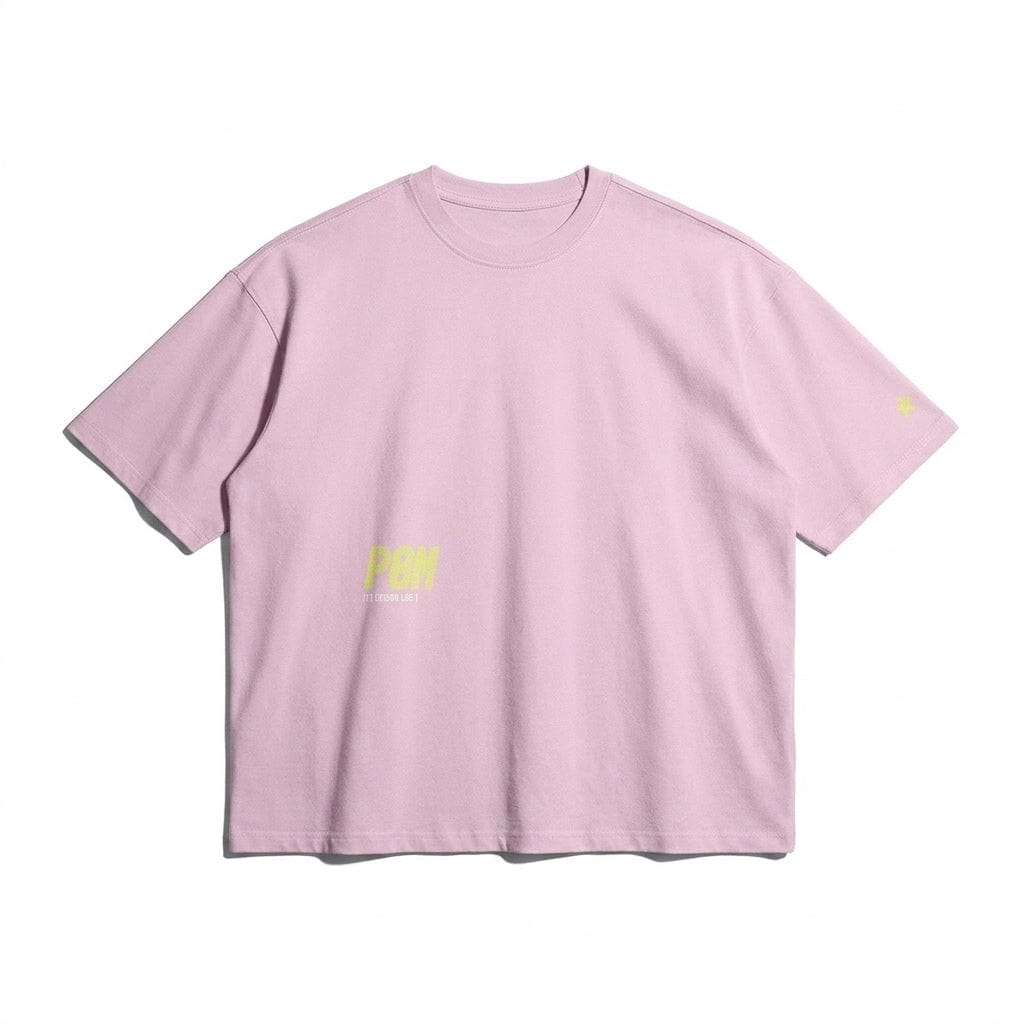 PØM ESSENTIALS — Oversized Boxy T-Shirt Pair Of Monkeys