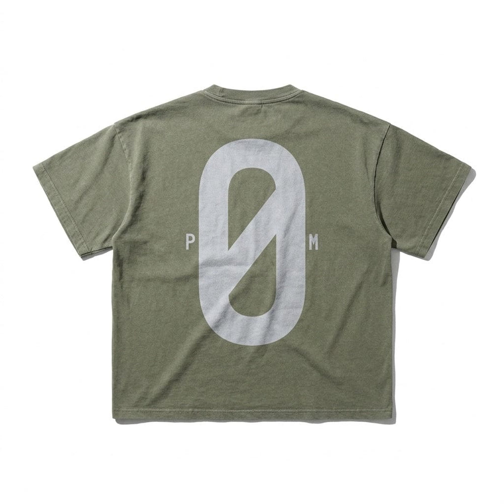 PØM ESSENTIALS — Enzyme Washed T-Shirt | 250gsm Cotton Pair Of Monkeys