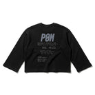 PØM ESSENTIALS — Unisex Waffle Raw Edge T-Shirt | 220gsm Cotton Blend Pair Of Monkeys