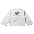 PØM ESSENTIALS — Unisex Waffle Raw Edge T-Shirt | 220gsm Cotton Blend Pair Of Monkeys