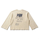 PØM ESSENTIALS — Unisex Waffle Raw Edge T-Shirt | 220gsm Cotton Blend Pair Of Monkeys