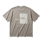 PØM ESSENTIALS — Barcode T-Shirt | 330gsm Cotton Pair Of Monkeys